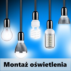 montaz oświetlenia Poznań